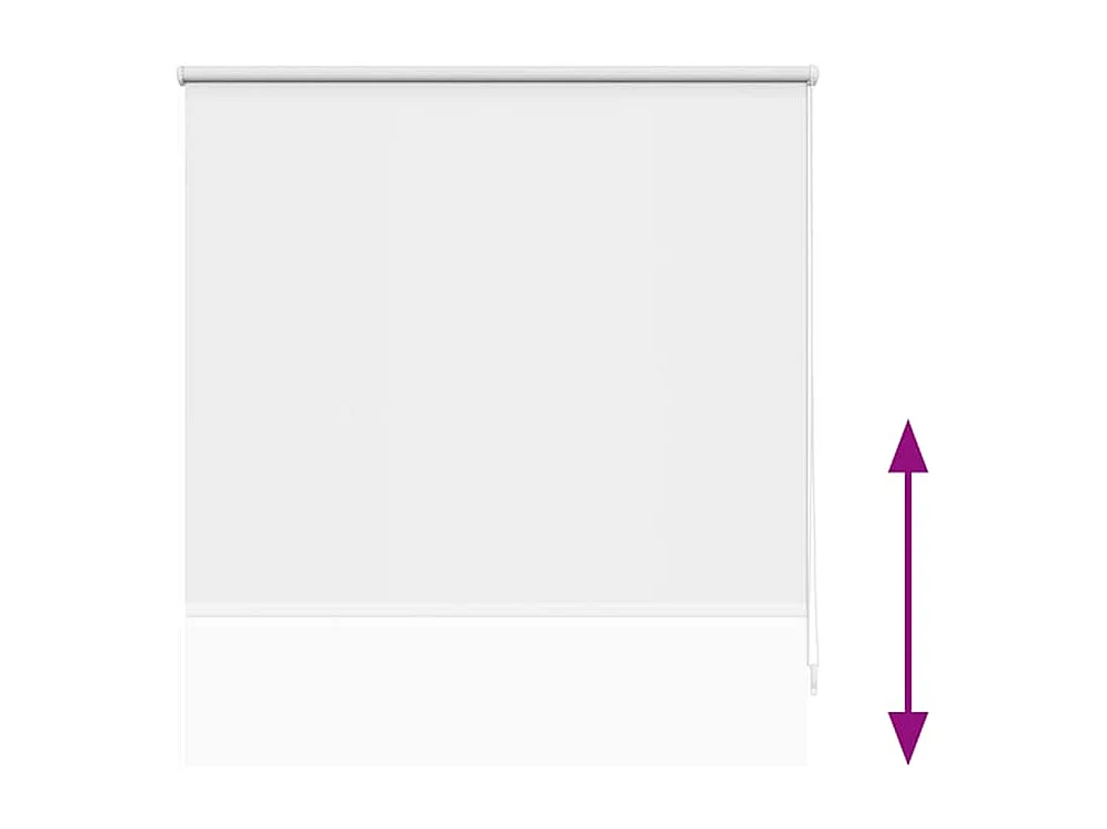 Estor enrollable 80x175 cm Blanco