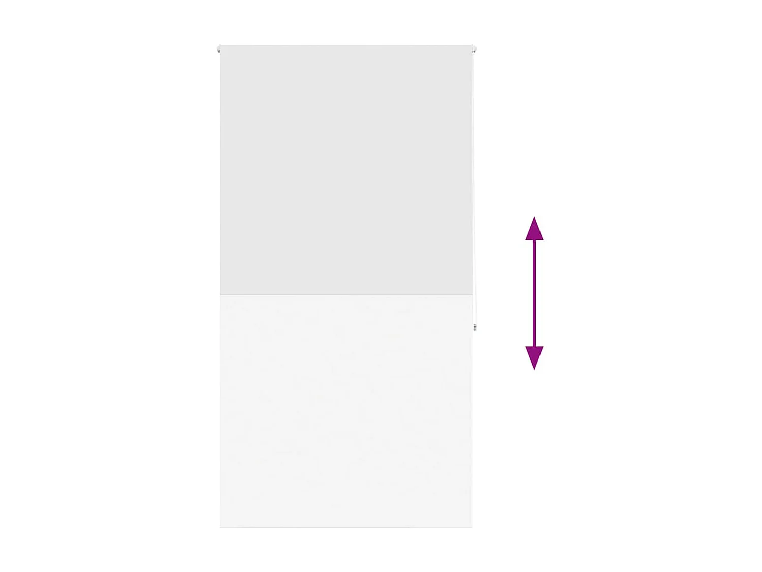 Doucherolgordijn 130x240 cm stofbreedte 126 cm