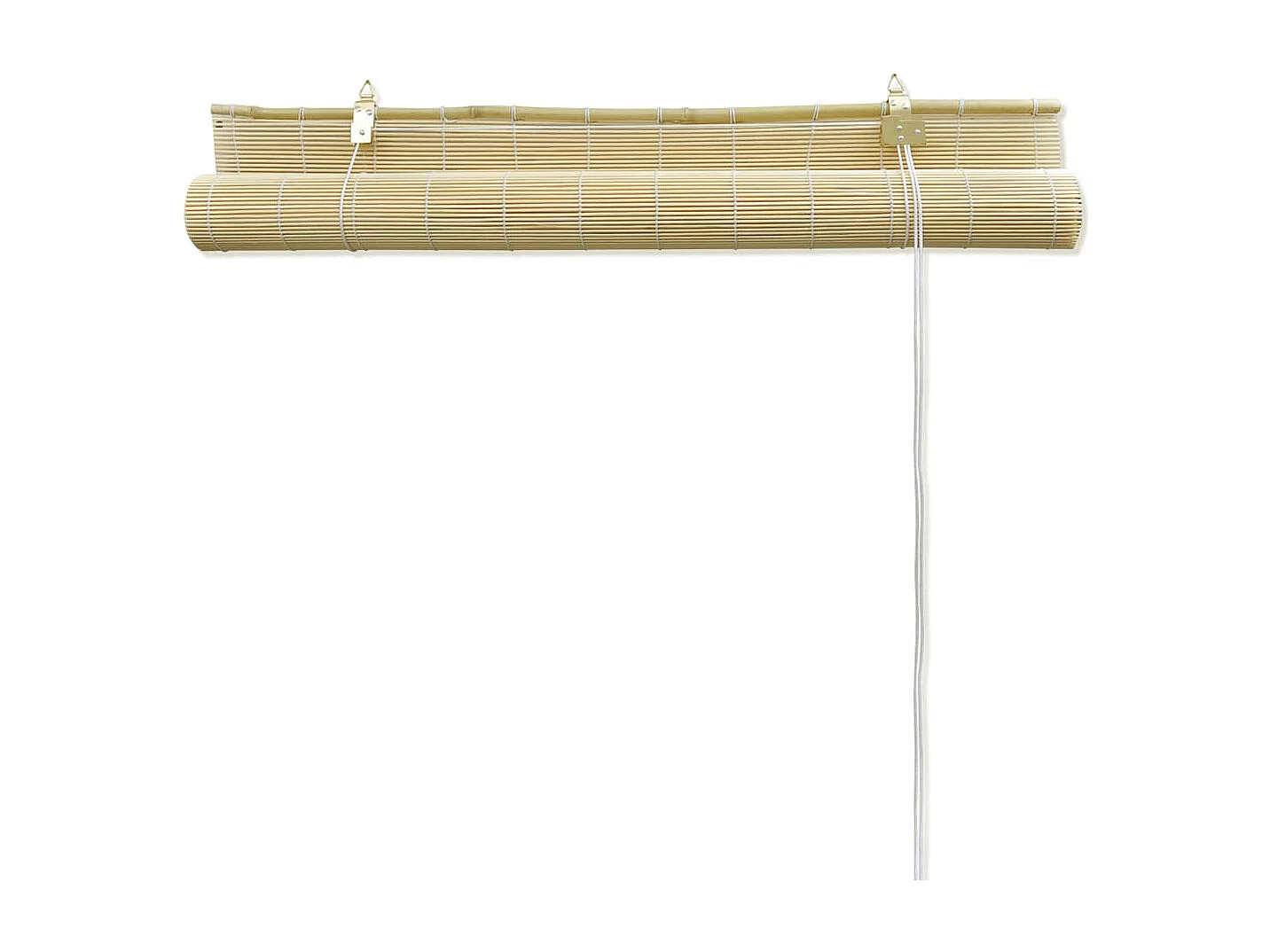 Tenda a rullo in bambù naturale 120x220 cm