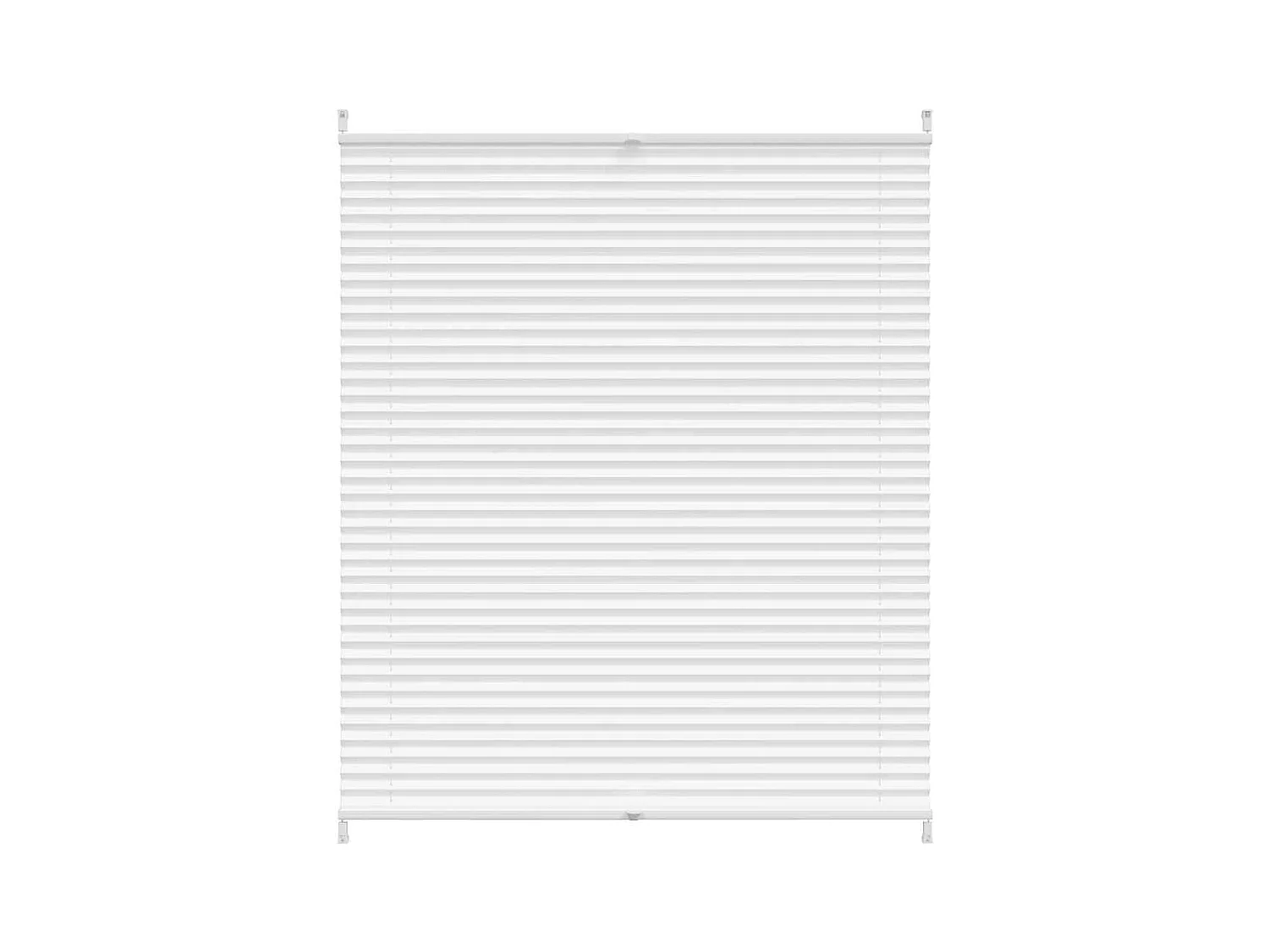 Estor plisado 110x150 cm Blanco