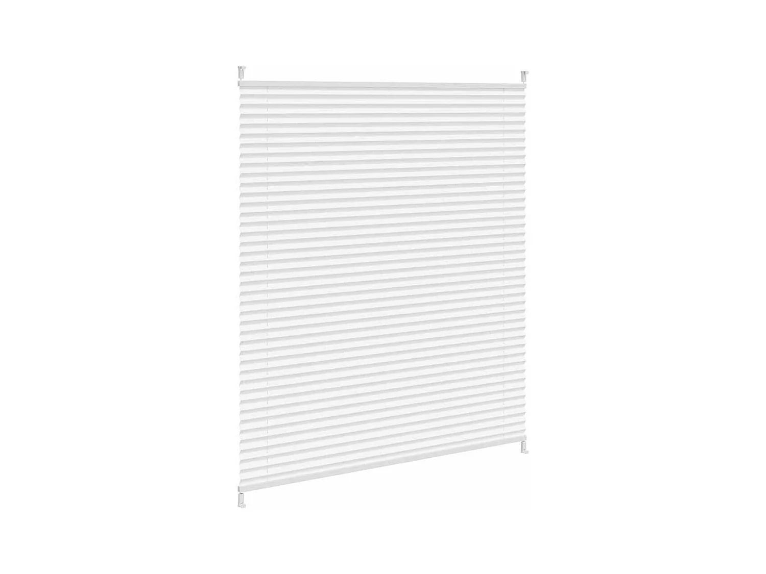 Estor plisado 110x150 cm Blanco