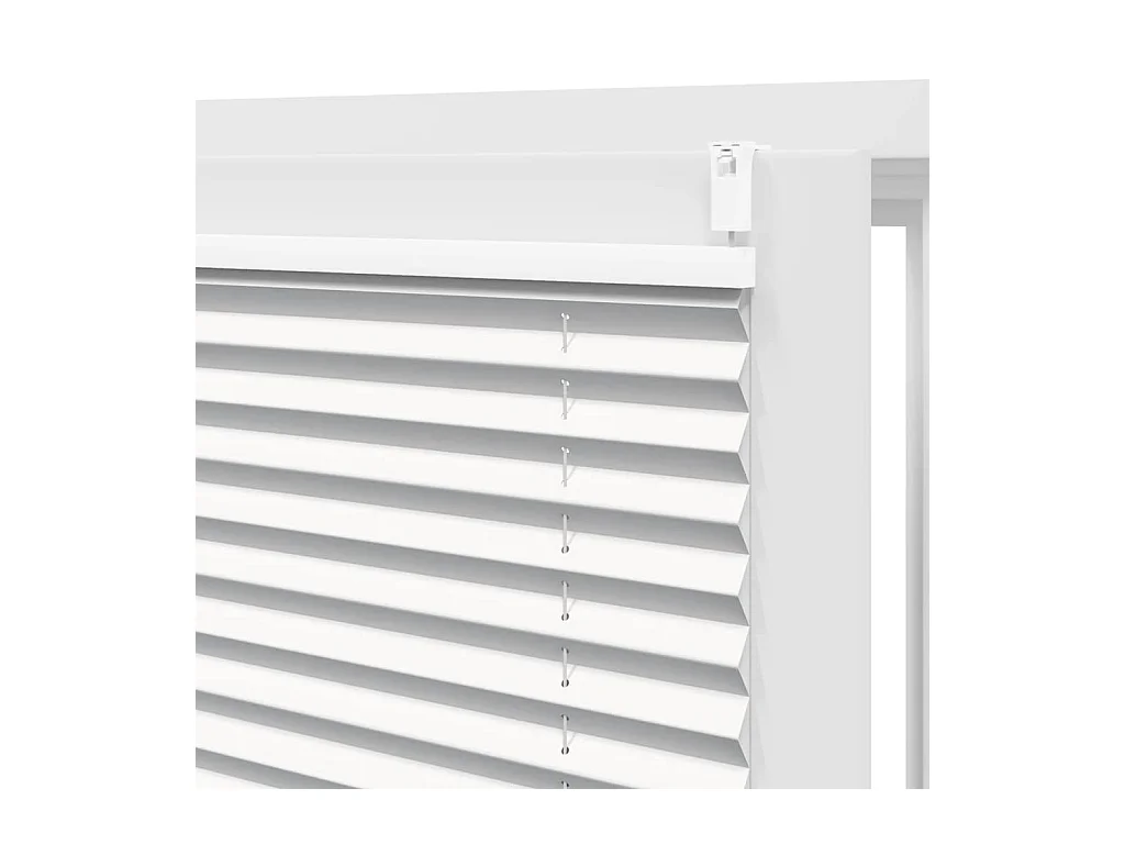 Estor plisado 110x150 cm Blanco