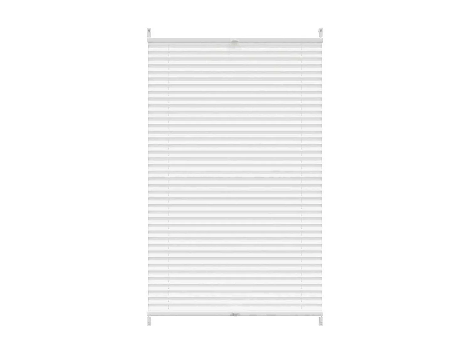 Estor plisado 70x150 cm Blanco