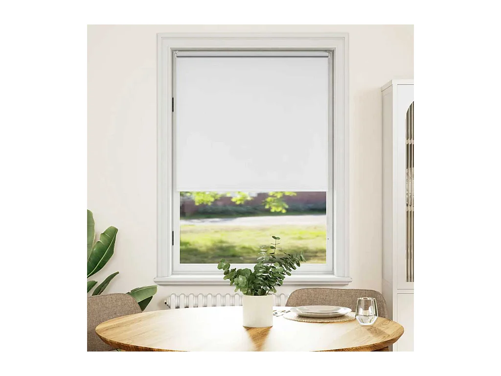 Tenda a rullo oscurante 120 x 175 cm bianca