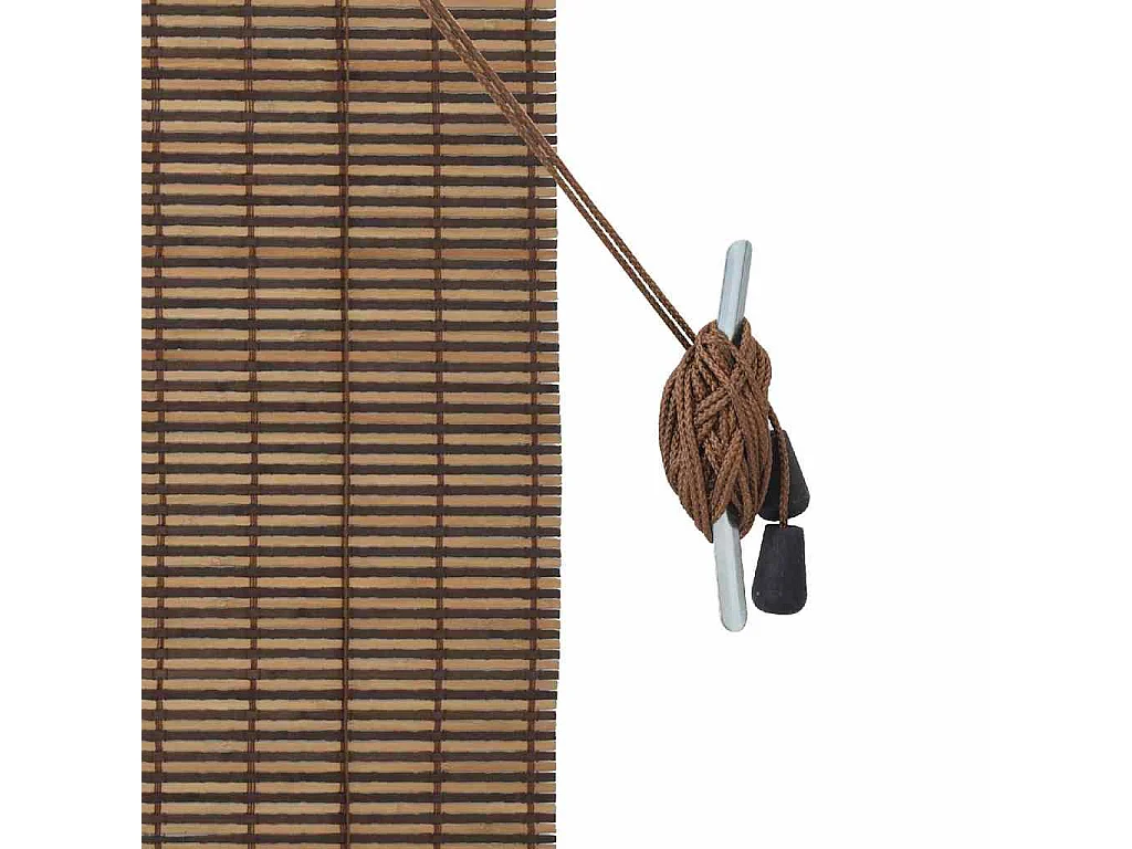 Stores et Occultants Marron 120 x 160 cm Bambou