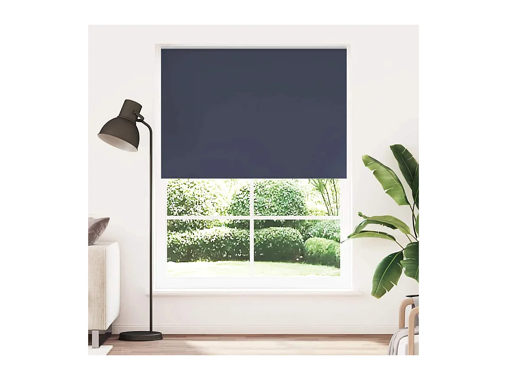 Tenda a rullo oscurante 140 x 230 cm blu