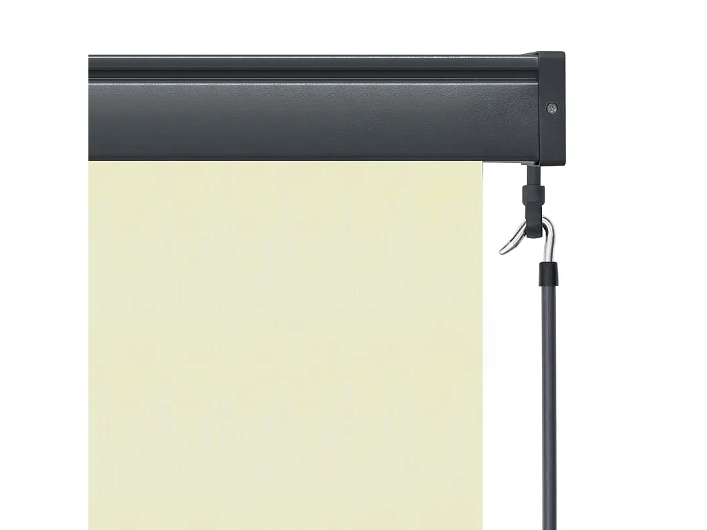 Store roulant d'extérieur 160x250 cm Crème