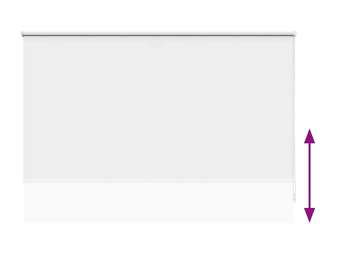 Estor enrollable 160 x 175 cm Blanco