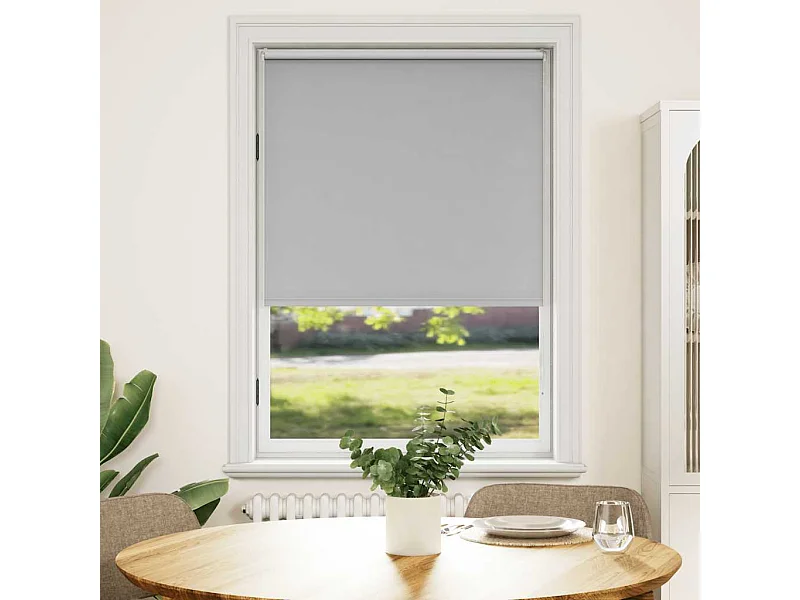 Store enrouleur occultant 120 x 175 cm gris