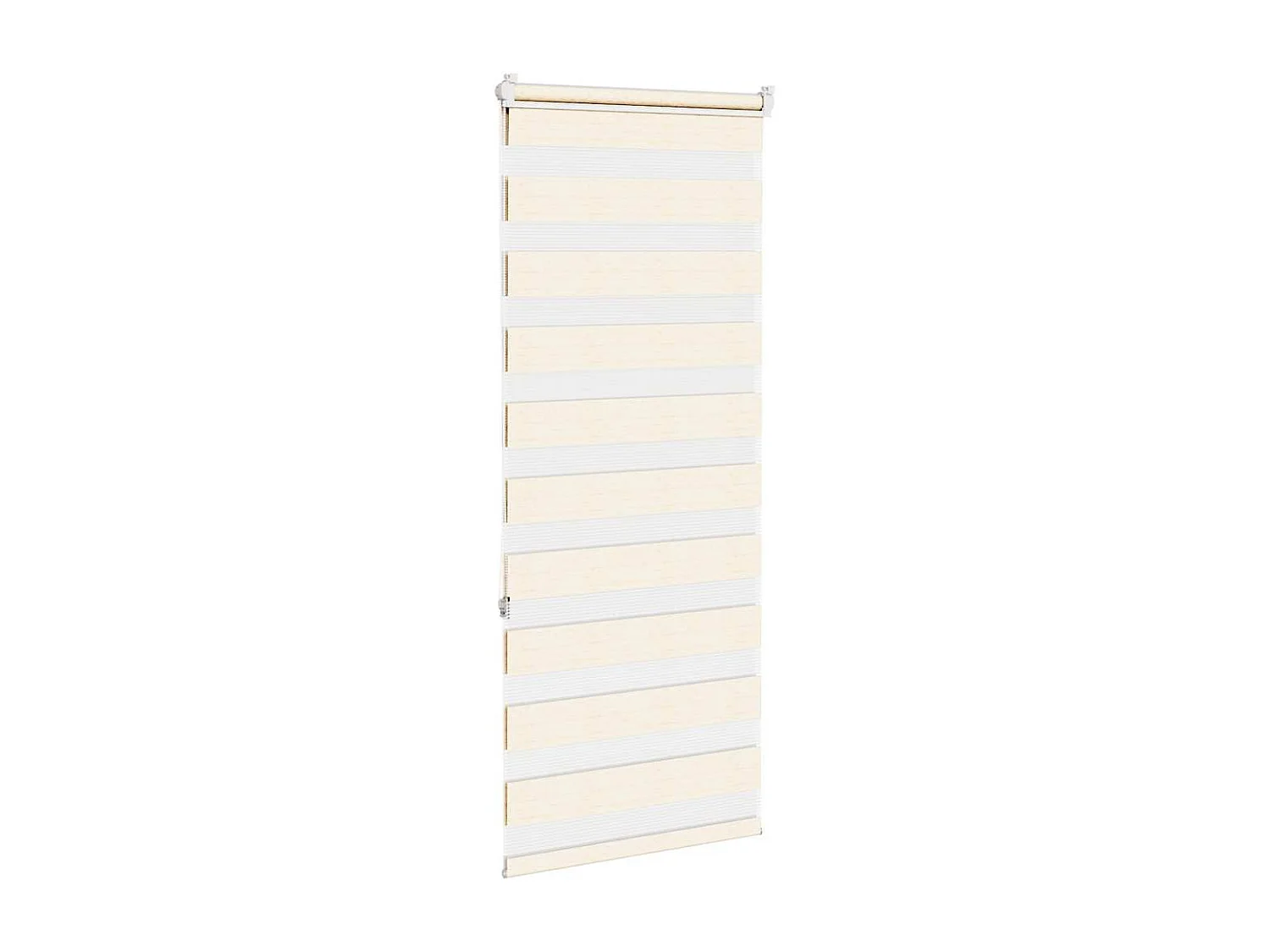 Store zèbre beige marbré largeur du tissu 55,9 cm polyester