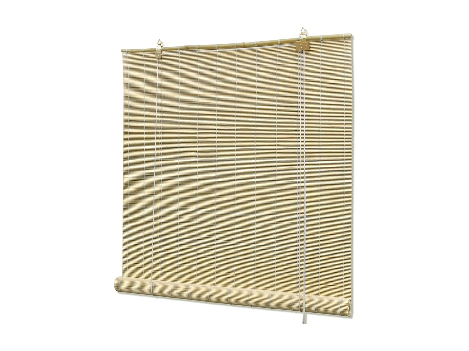 Store roulant en bambou 150x160 cm Naturel