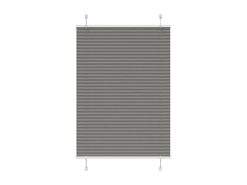 Store plissé anthracite 100x150 cm largeur du tissu 99,4 cm