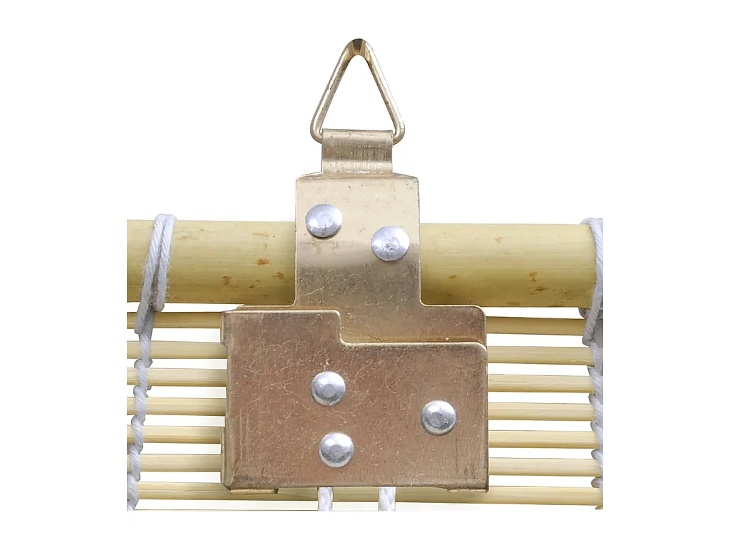 Tenda a rullo in bambù naturale 150x220 cm