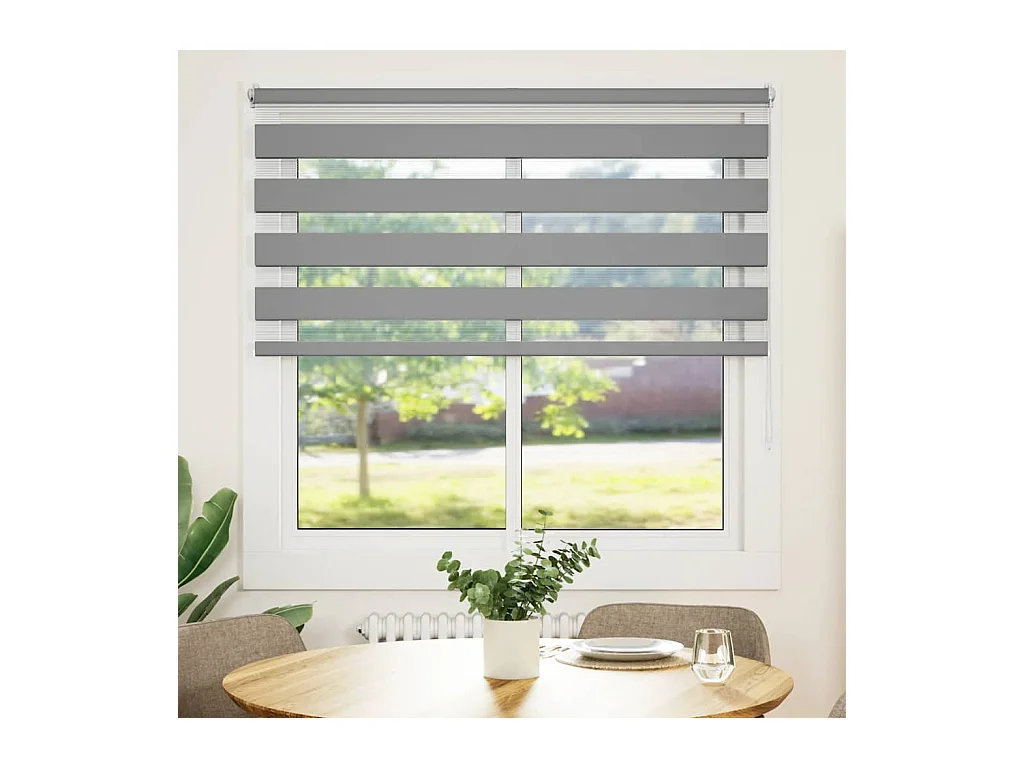 140 x 175 cm grijs rolgordijn