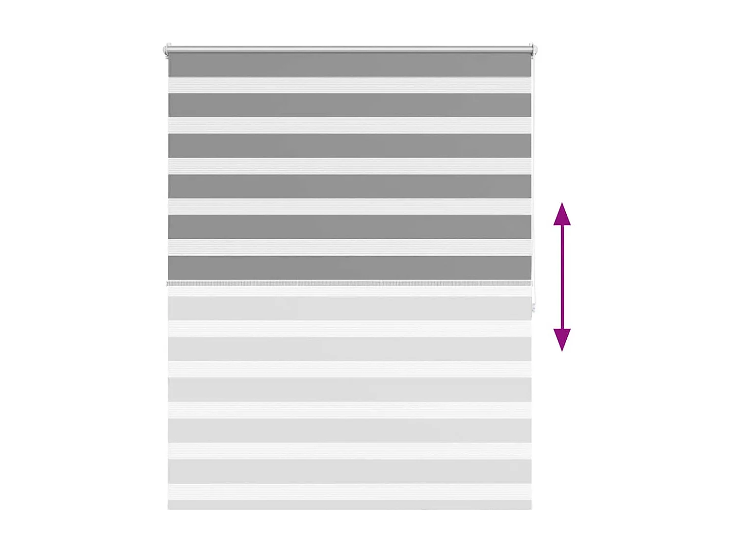 140 x 175 cm grijs rolgordijn