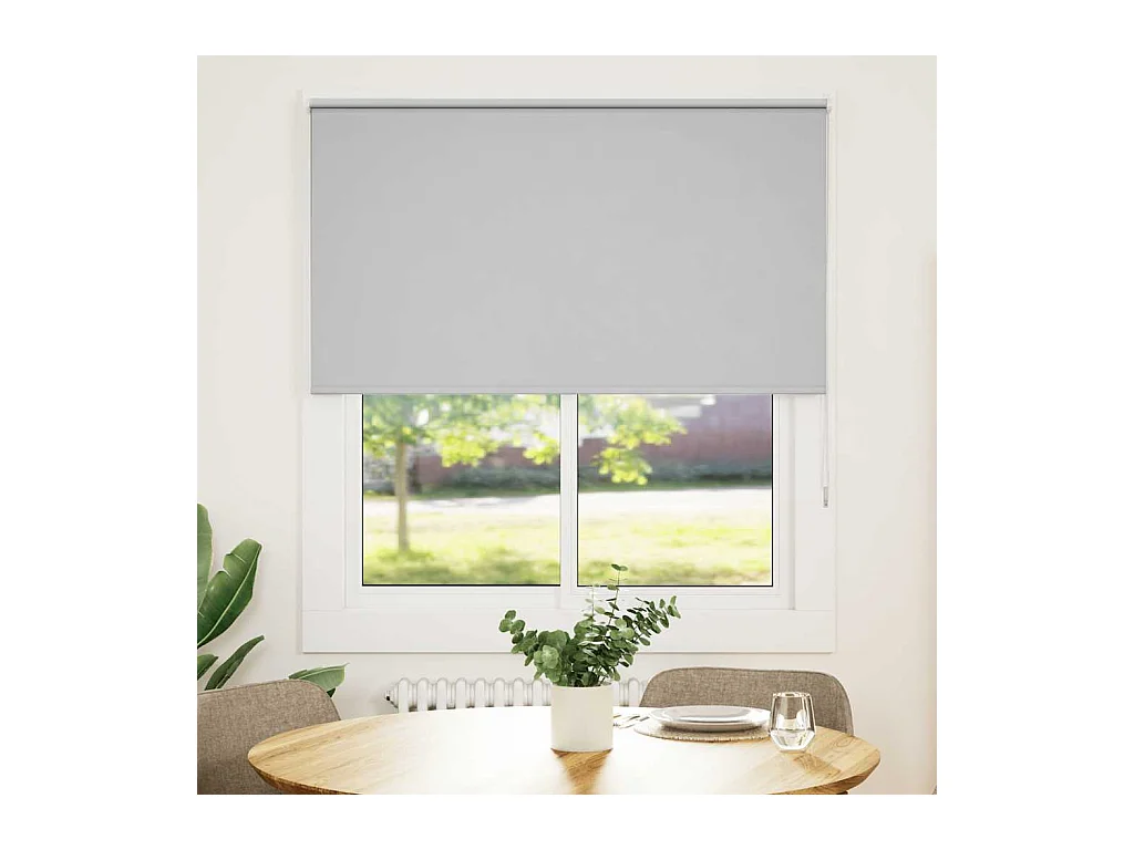 Verduisteringsrolgordijnstof breedte 121,6 cm polyester