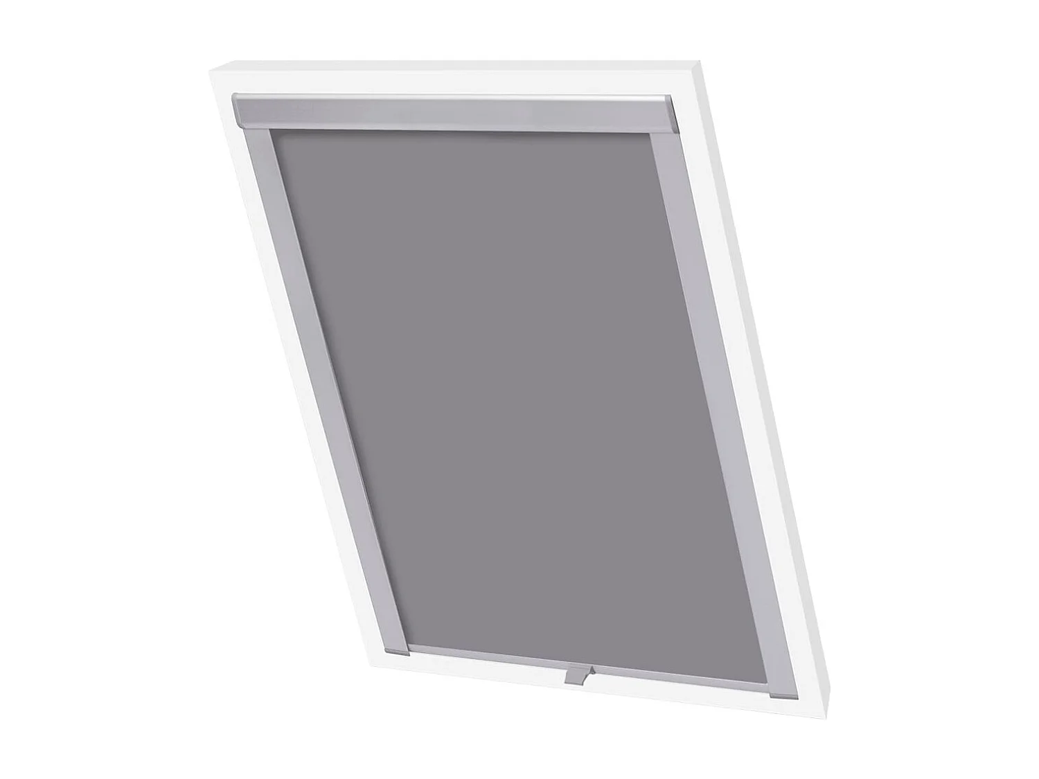 Persiana enrollable opaca gris MK04