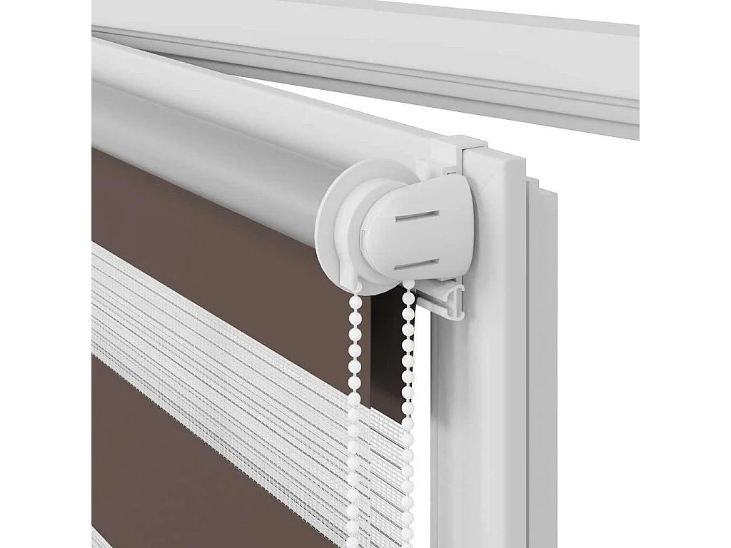 70 x 120 cm braunes Verdunkelungsrollo