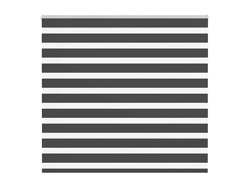 Store zèbre noir 155x150 cm largeur du tissu 150,9 cm polyester