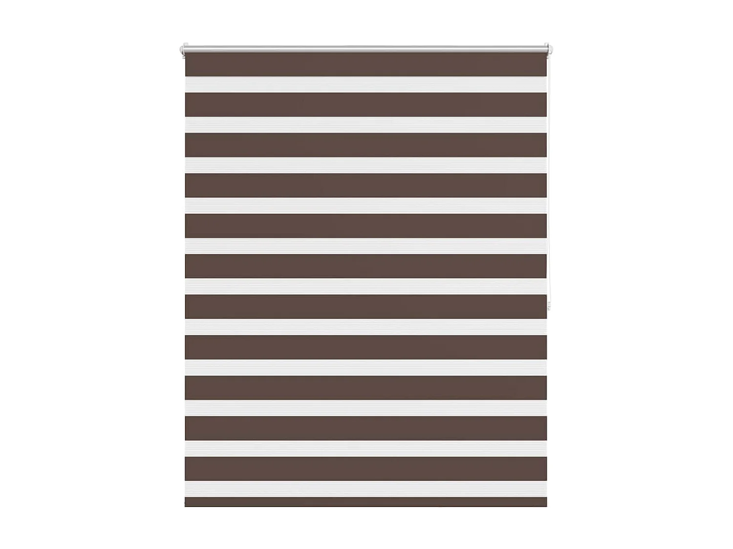 Store enrouleur tamisant 140 x 175 cm marron