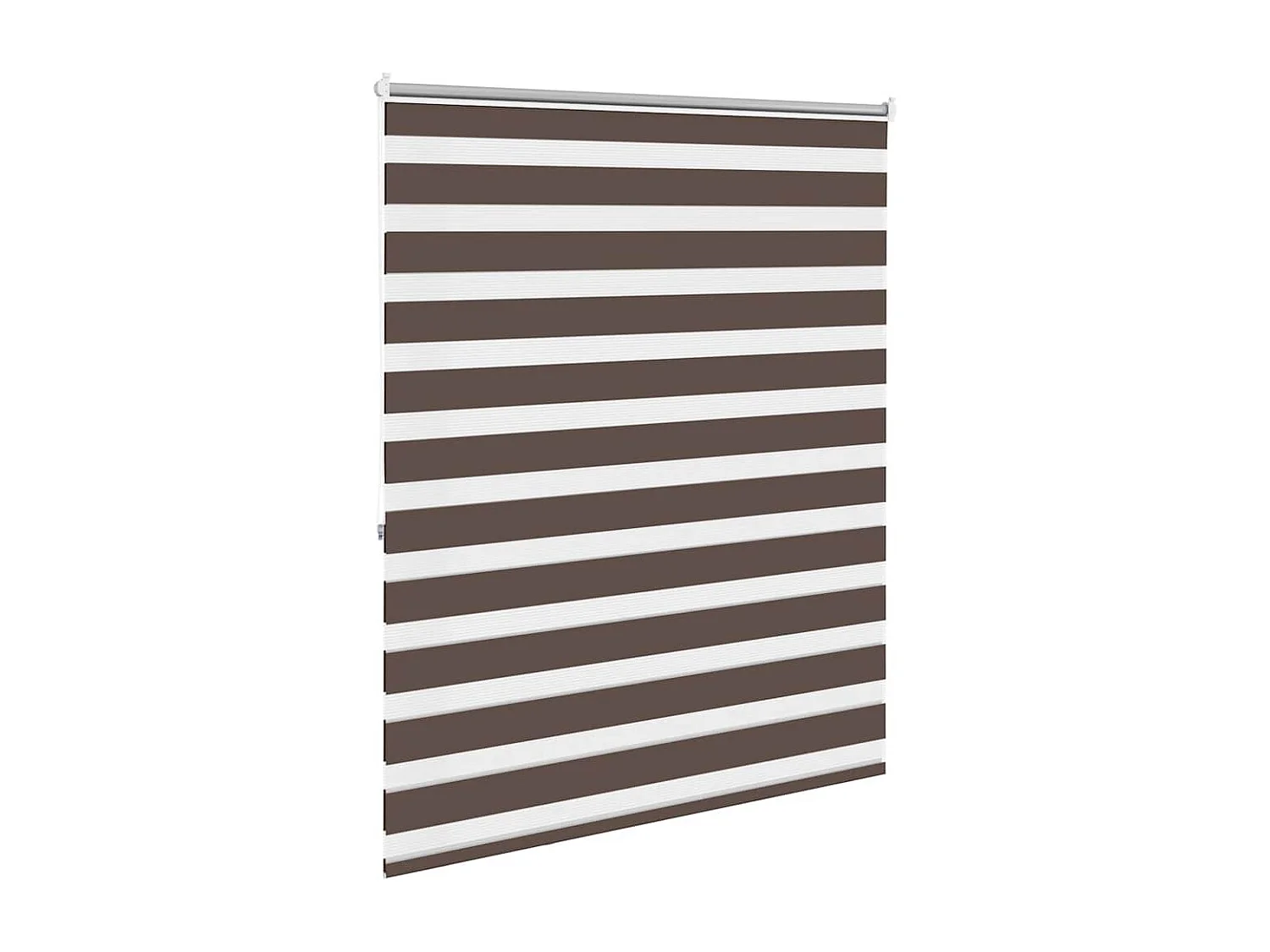 Store enrouleur tamisant 140 x 175 cm marron