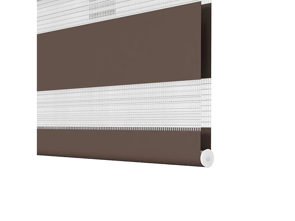 140 x 175 cm braunes Verdunkelungsrollo