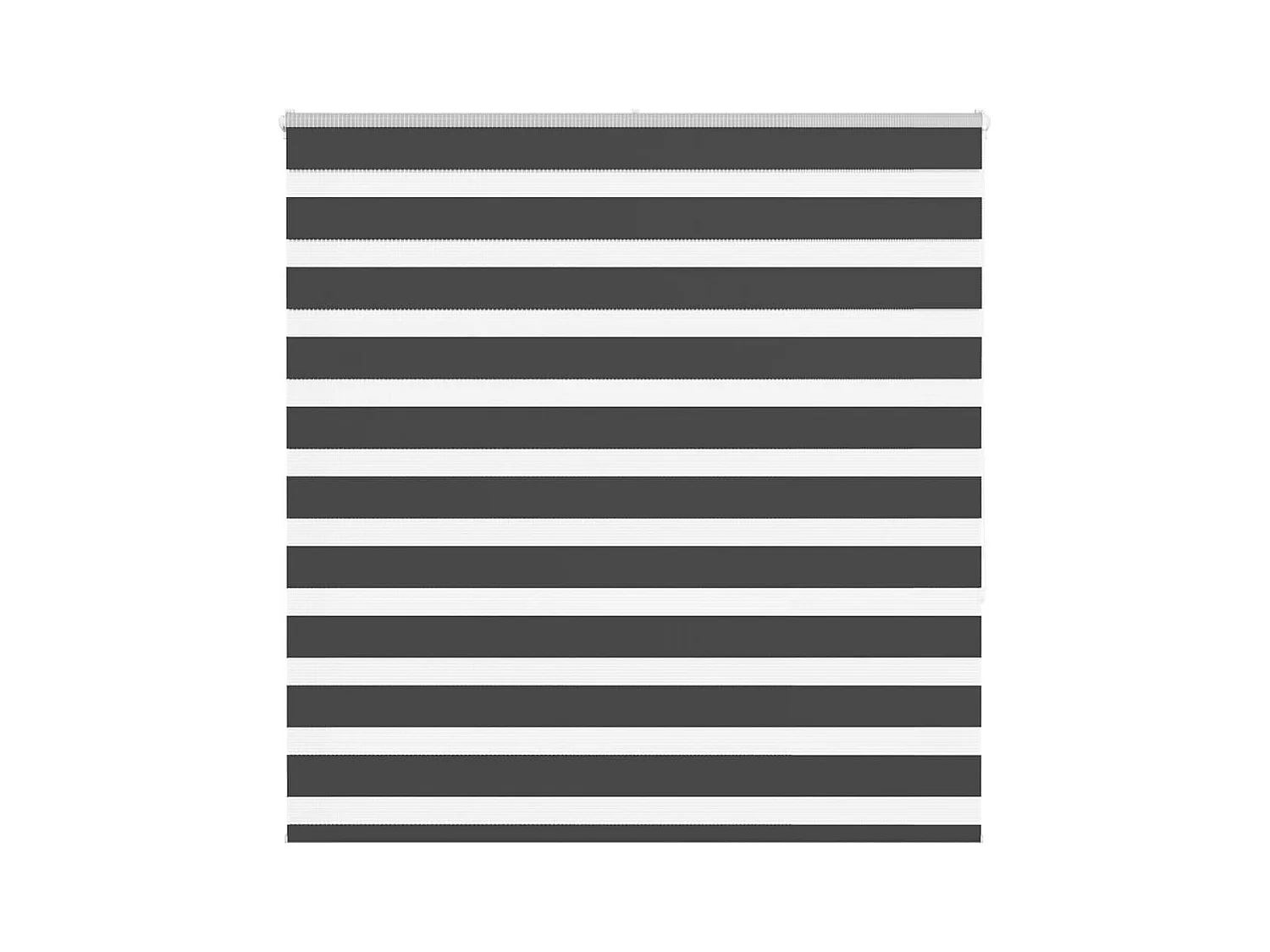 Store zèbre noir 140x150 cm largeur du tissu 135,9 cm polyester