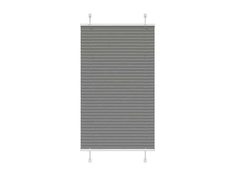 Store plissé anthracite 80x150 cm largeur du tissu 79,4 cm