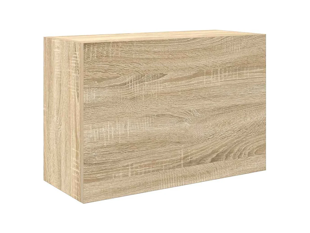 Armoire murale de bain chêne sonoma 60x25x40 cm bois ingénierie