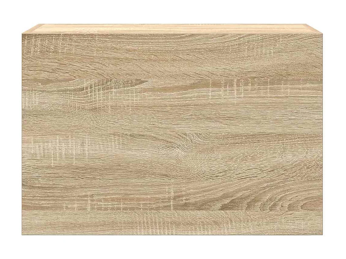 Armoire murale de bain chêne sonoma 60x25x40 cm bois ingénierie