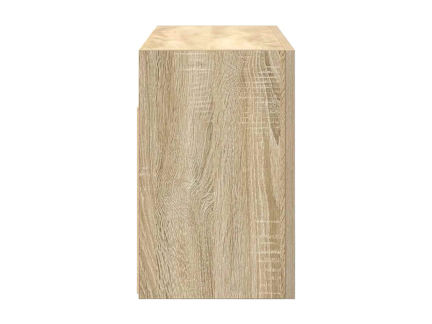 Armoire murale de bain chêne sonoma 60x25x40 cm bois ingénierie