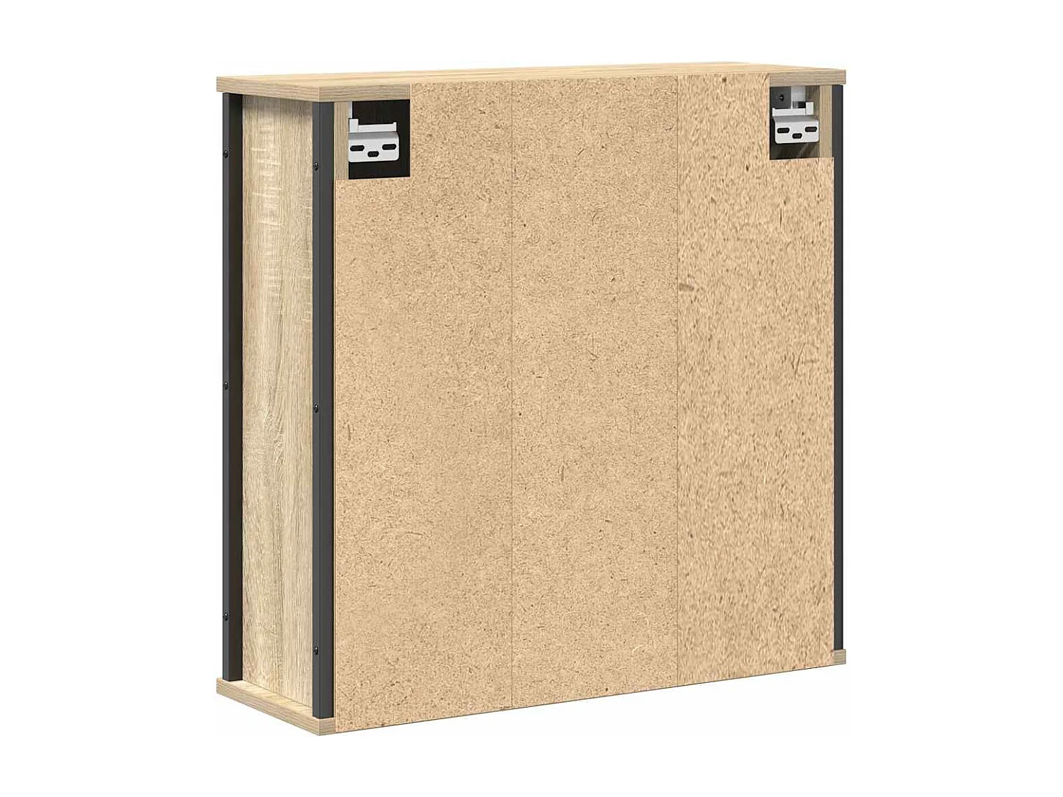 Sonoma eiken spiegel badkamer wandmeubel 50x21x60 cm