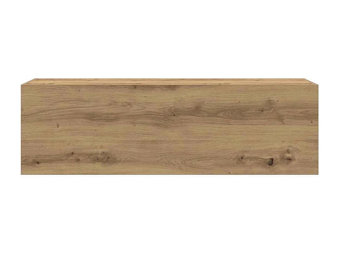 Armoire murale de bain chêne artisanal bois d'ingénierie