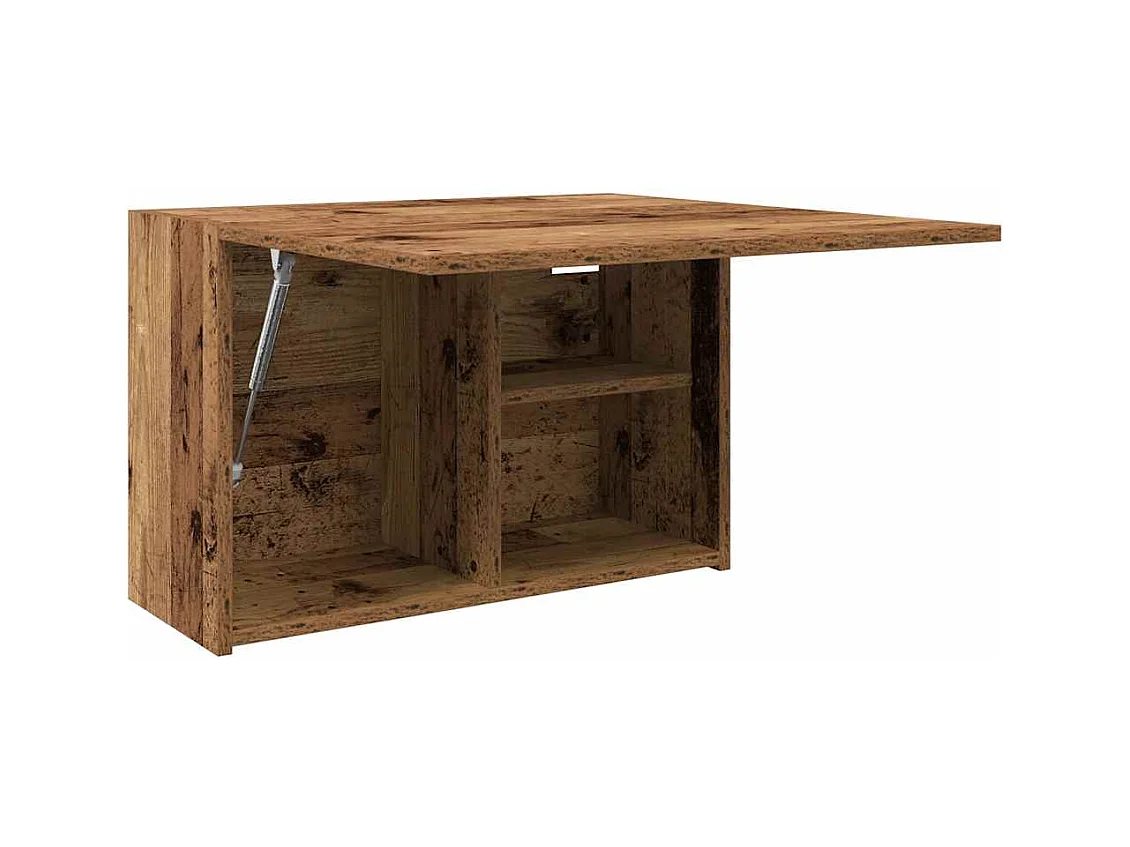 Armoire murale de bain vieux bois 60x25x40 cm bois d'ingénierie