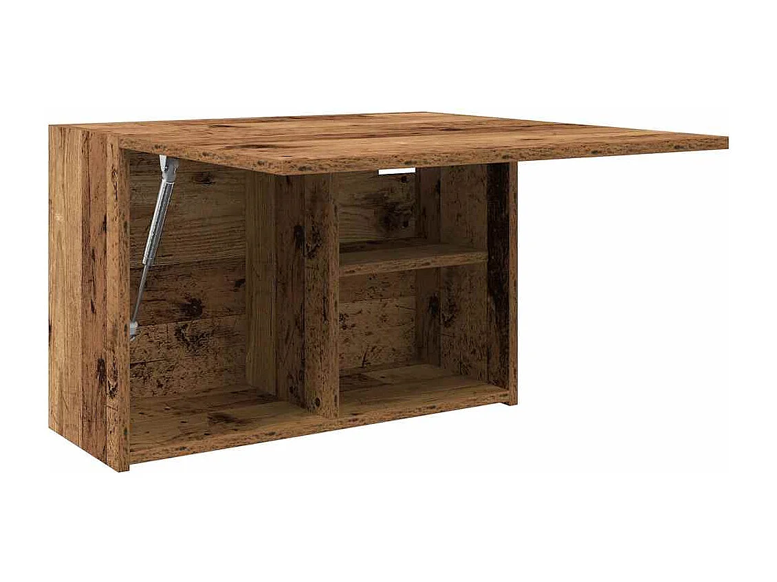 Armoire murale de bain vieux bois 60x25x40 cm bois d'ingénierie