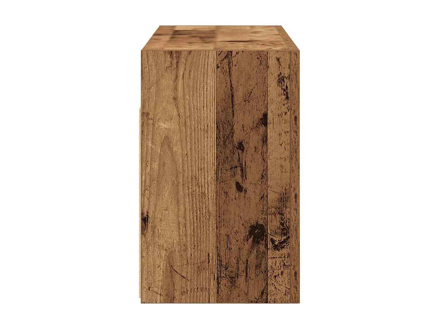 Armoire murale de bain vieux bois 60x25x40 cm bois d'ingénierie