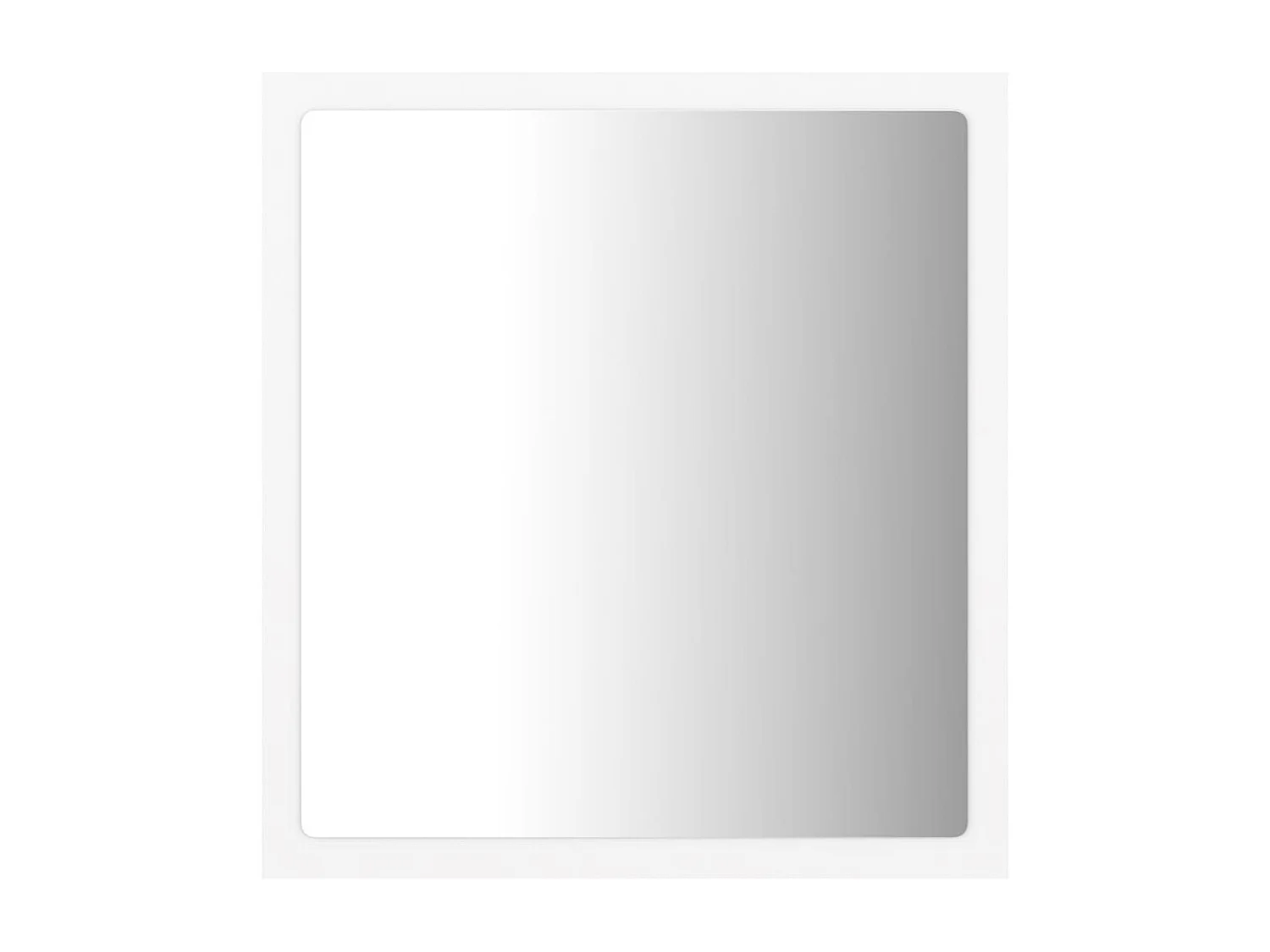 Specchio da bagno LED bianco 40x8,5x37 cm in acrilico