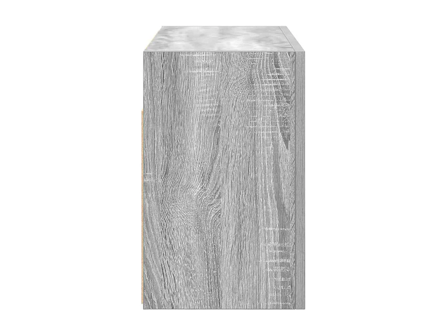 Armoire murale de bain sonoma gris 60x25x40cm bois d'ingénierie