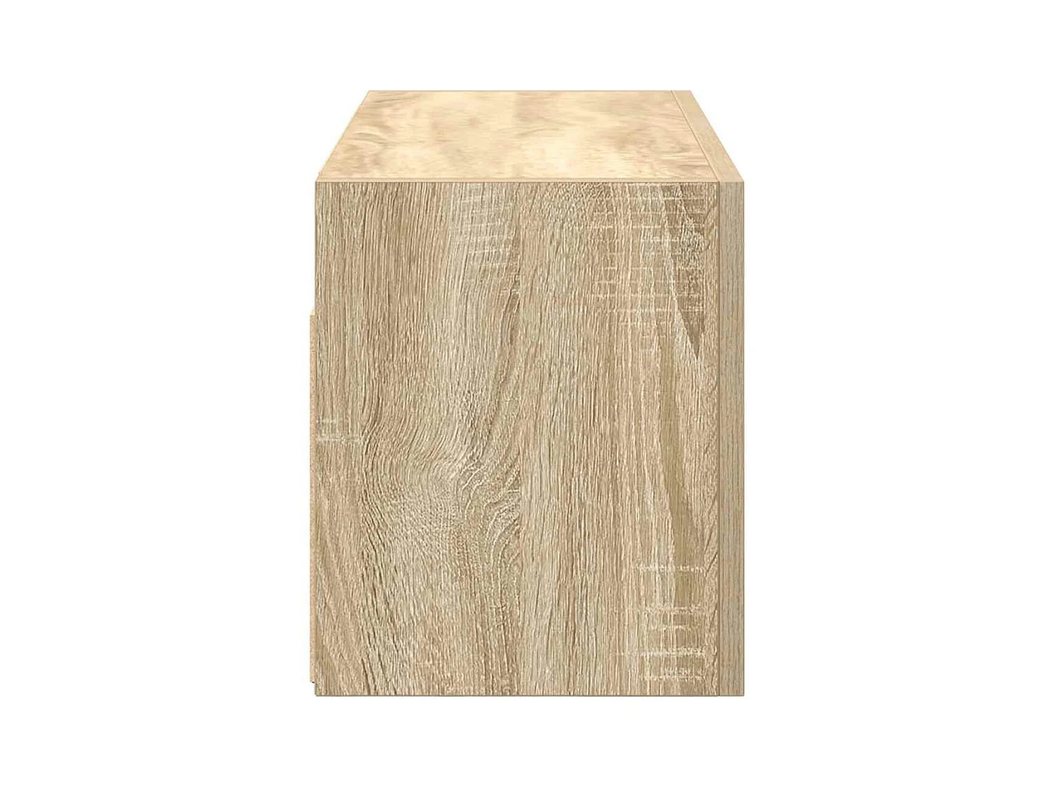 Armoire murale de bain chêne sonoma 60x25x30 cm bois ingénierie