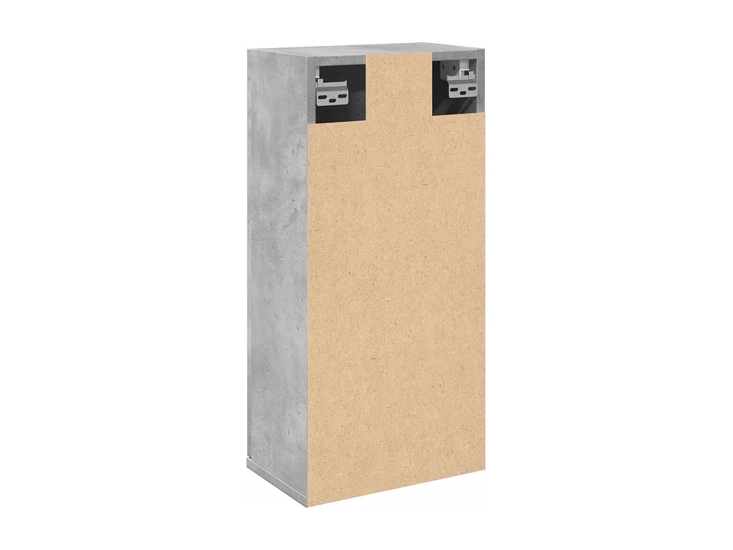 Armoire de salle de bain murale Gris béton 32x20x67 cm
