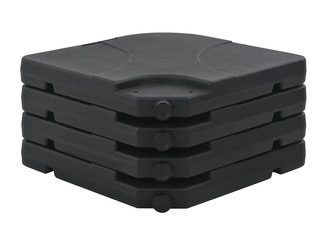 Ombrellone da giardino con base portatile, antracite