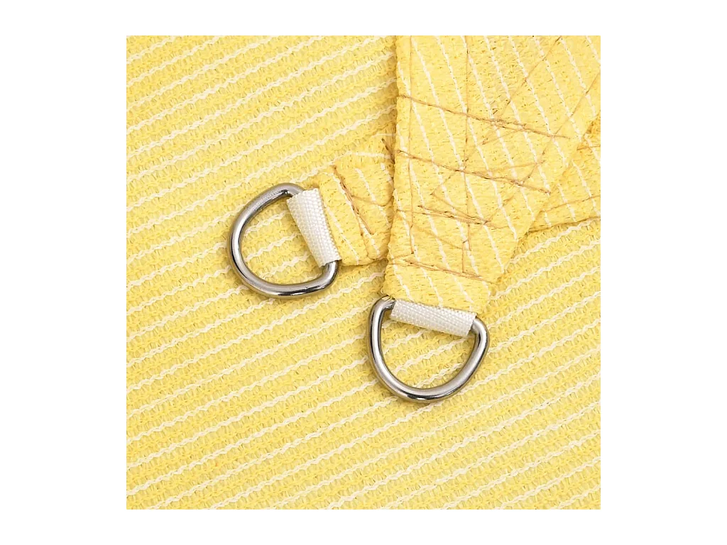 Parasol en PEHD triangulaire 5x5x5 m Beige