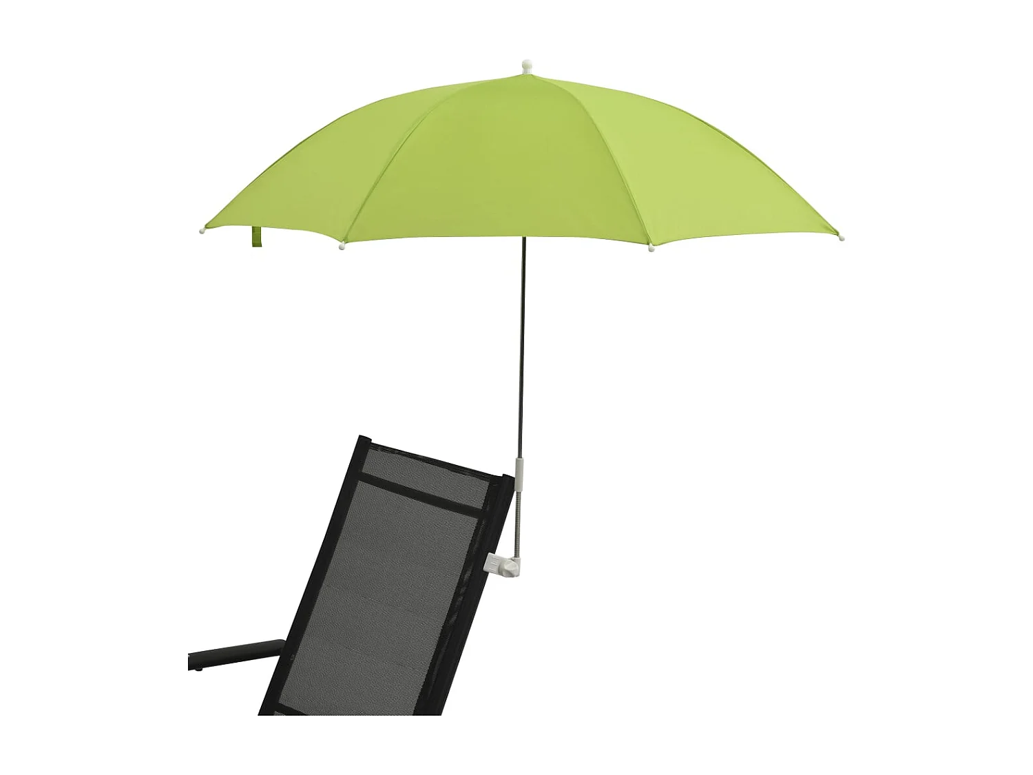 Campingstoelparasols 2 stuks Groen 105cm