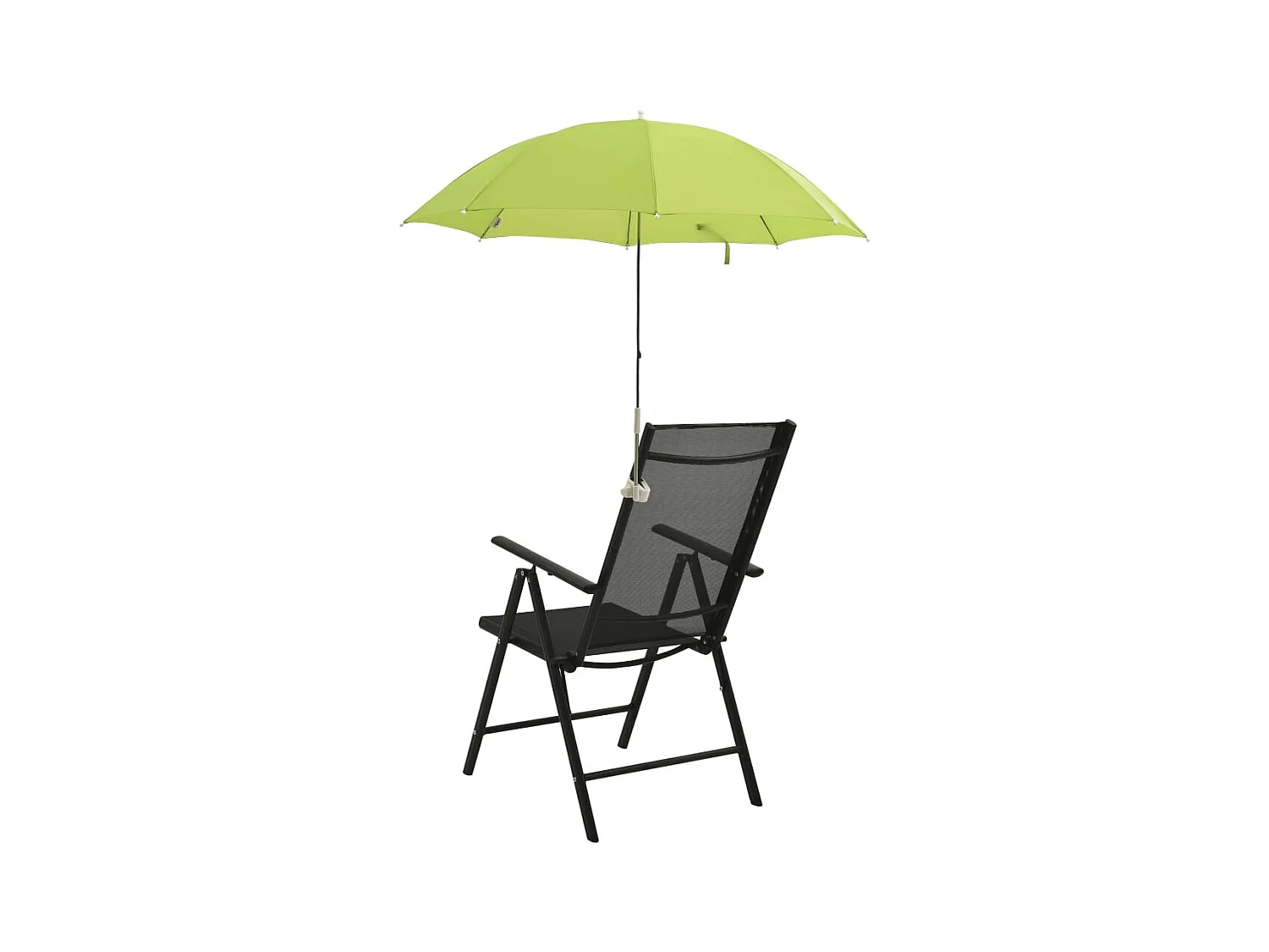 Ombrelloni da campeggio 2 pezzi verde 105 cm