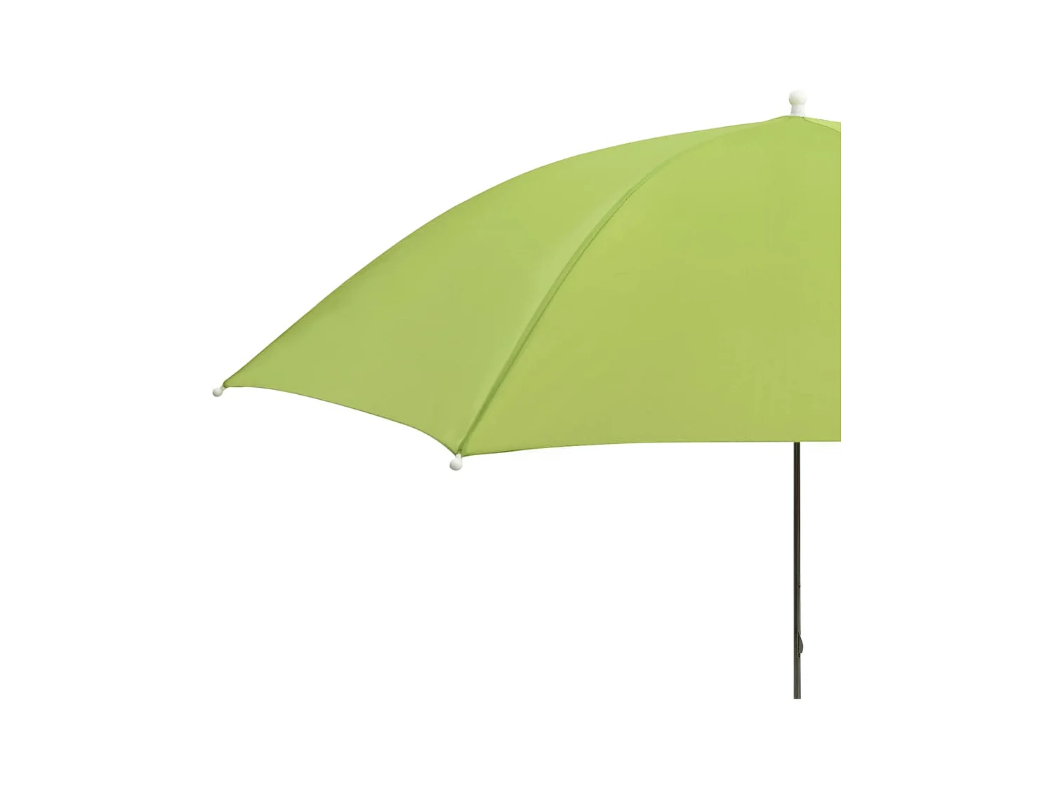 Ombrelloni da campeggio 2 pezzi verde 105 cm