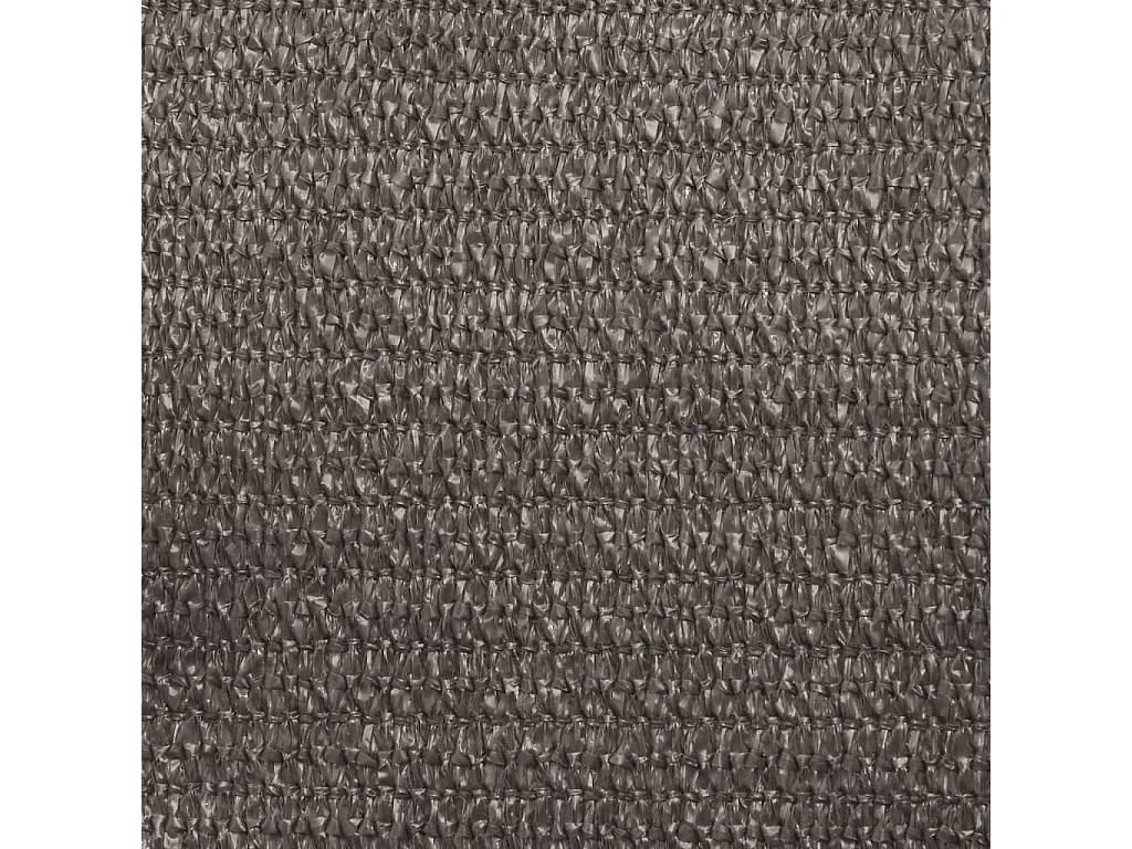 Ombrellone triangolare in HDPE 3,6 x 3,6 x 3,6 m Antracite