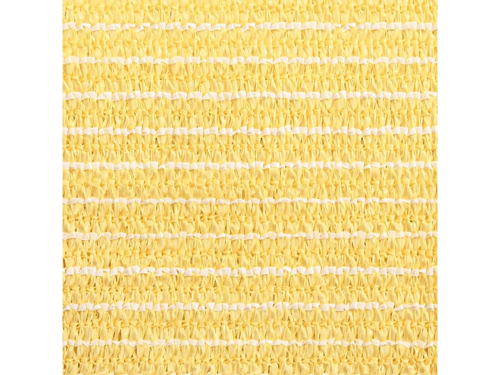 Parasol en PEHD triangulaire 3,6x3,6x3,6 m Beige