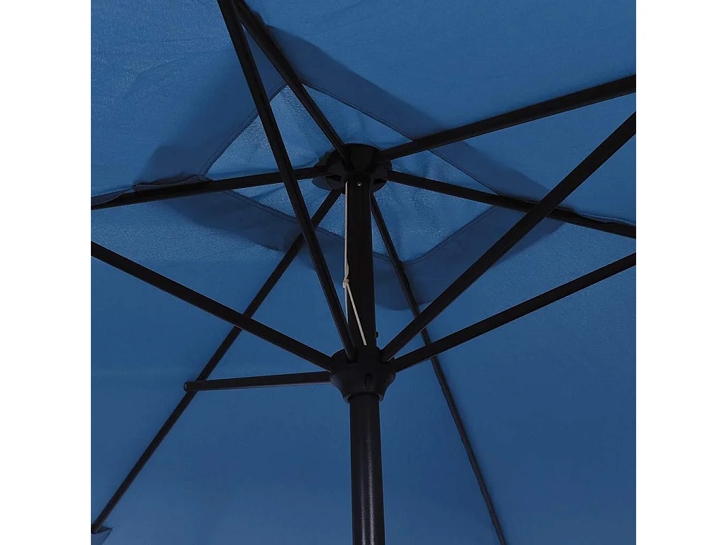Buitenparasol met metalen paal 300x200 cm Azuré