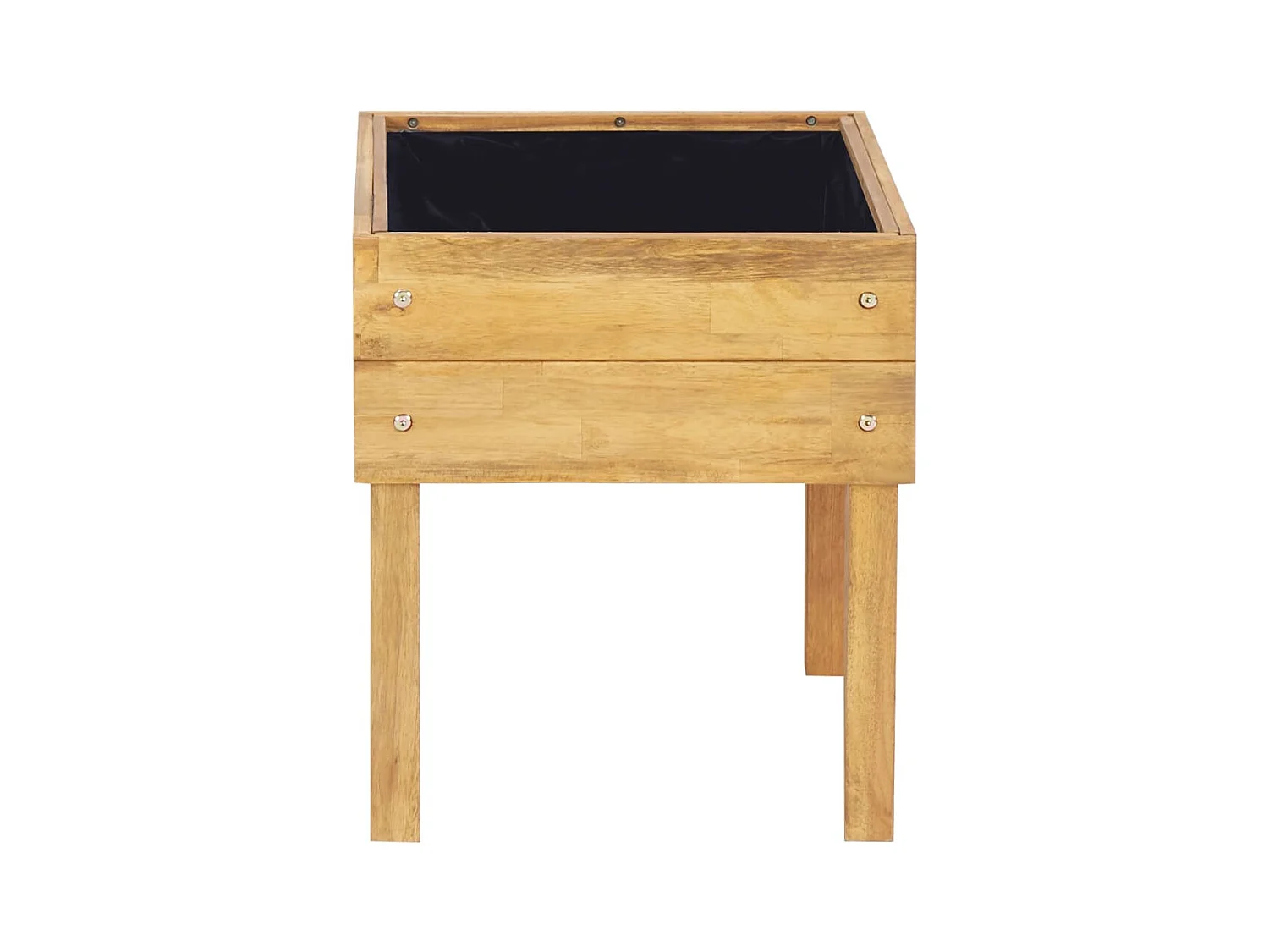 Jardinière surélevée 50x40x45 cm Bois massif d'acacia