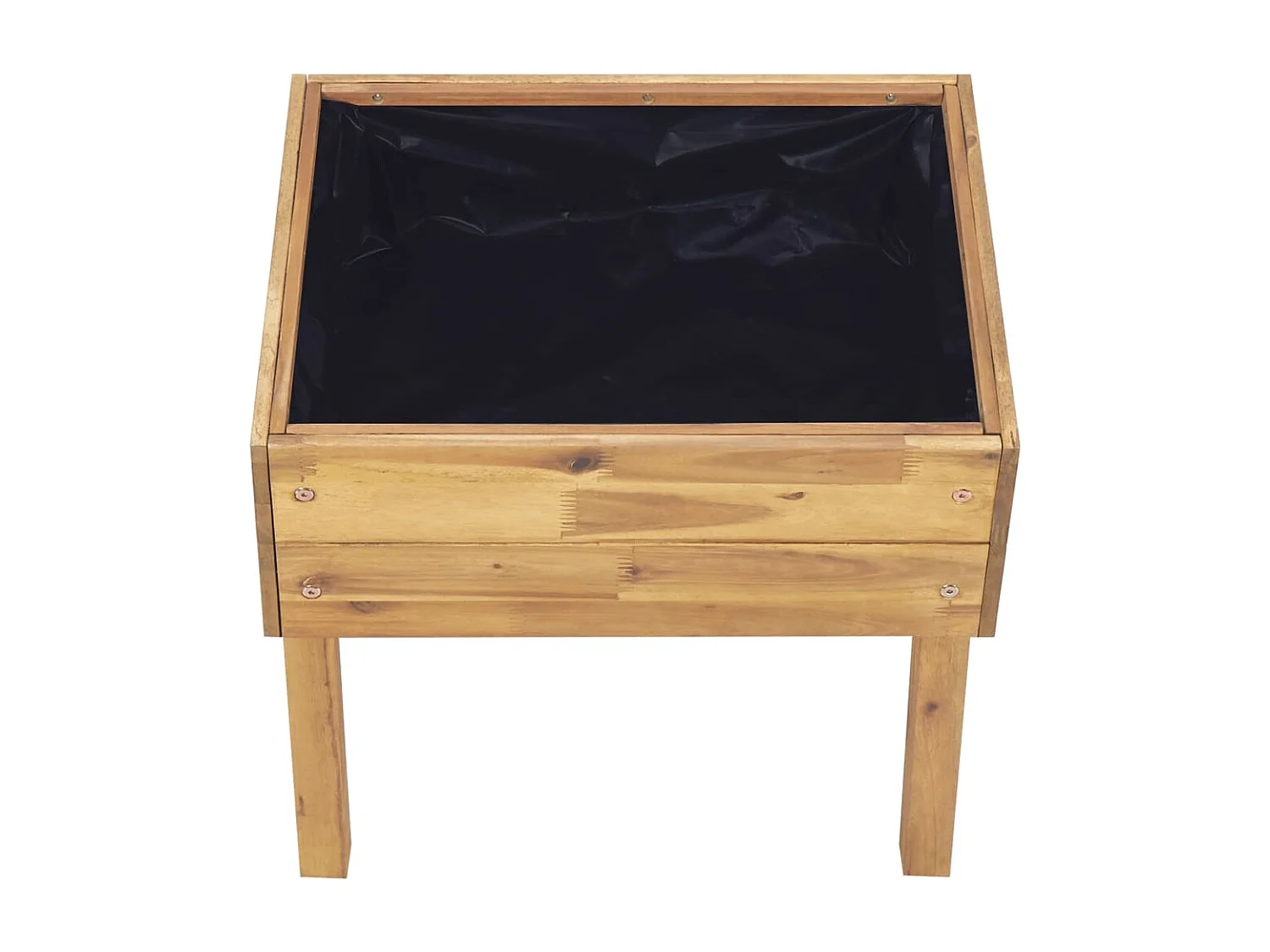 Jardinière surélevée 50x40x45 cm Bois massif d'acacia